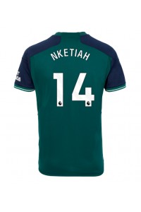 Fotbalové Dres Arsenal Eddie Nketiah #14 Třetí Oblečení 2023-24 Krátký Rukáv